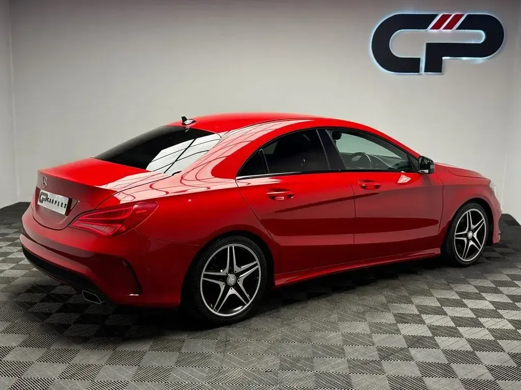 Used Mercedes CLA180 AMG 122 HP (89 kW) 2013 Red Sedan