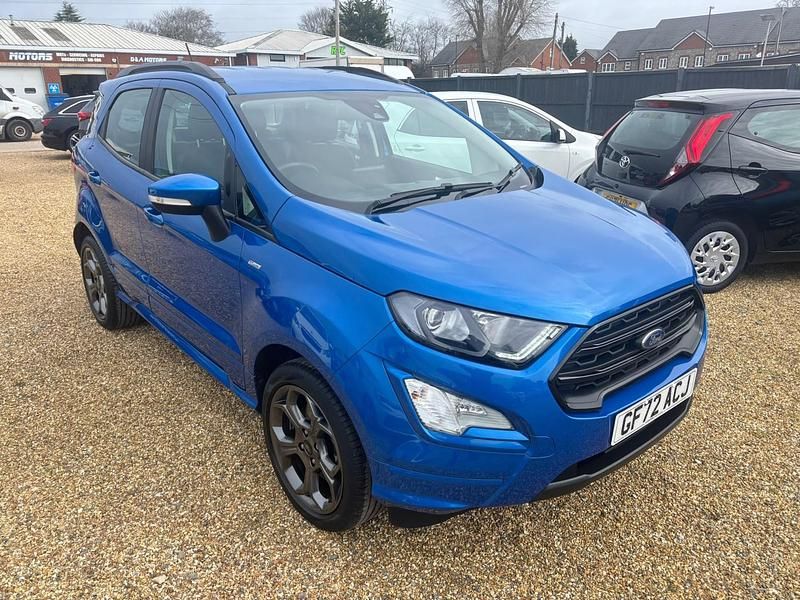 Used Ford Ecosport ST-Line 125 HP (91 kW) 2023 Blue SUV