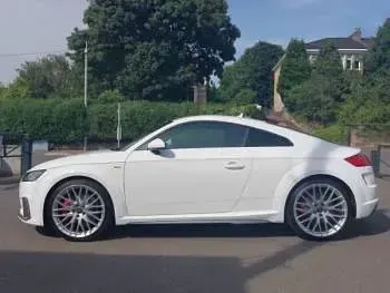 Used Audi TT S-Line 245 HP (180 kW) 2019 White Coupe