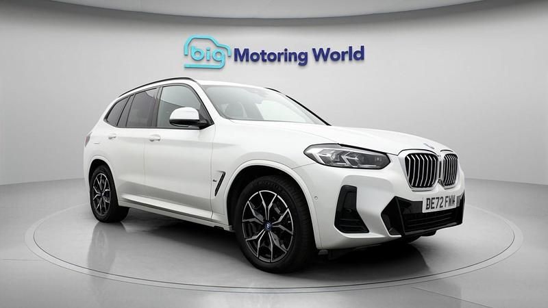 White Used 2022 BMW X3 M Sport SUV | £24,800 (Fair price) - Image 1/4