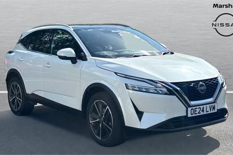 White Used 2024 Nissan Qashqai Tekna SUV | £24,837 (Expensive) - Image 1/4