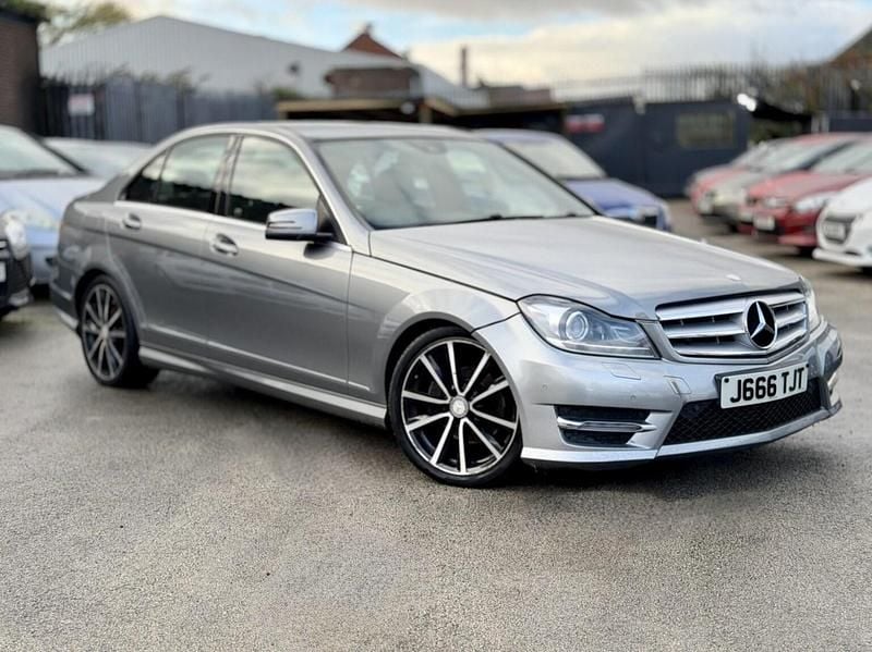 Silver Used 2013 Mercedes C250 AMG Sedan | £4,690 (Fair price) - Image 1/4
