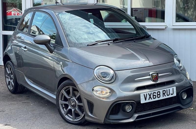 Used Abarth 595 145 HP (106 kW) 2018 Grey Hatchback