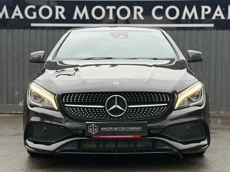 Used Mercedes CLA220 AMG line 2018 Black Sedan