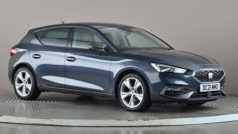 Grey Used 2021 Seat Leon FR Hatchback | £13,998 (Fair price) - Image 1/4