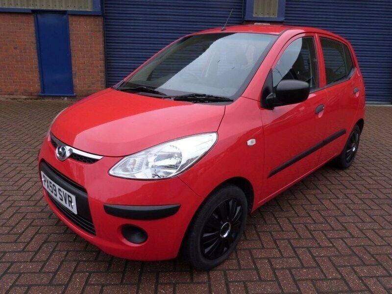 Red Used 2009 Hyundai i10 Classic Hatchback | £695 - Image 1/4
