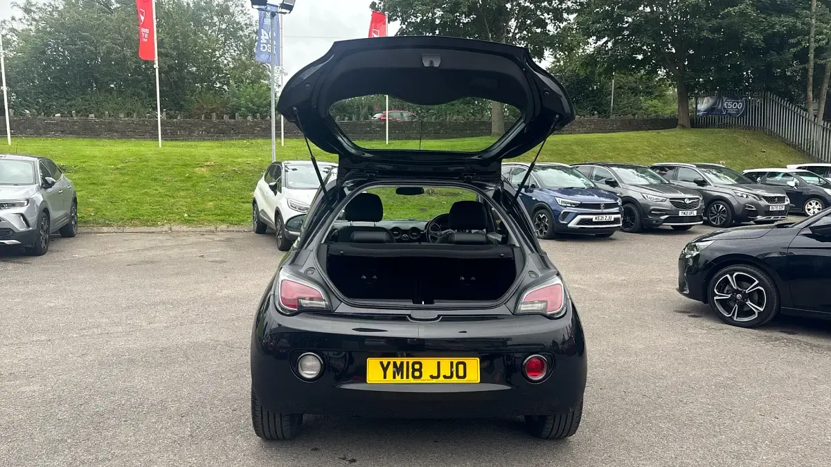 Used Vauxhall Adam 70 HP (51 kW) 2018 Black Hatchback