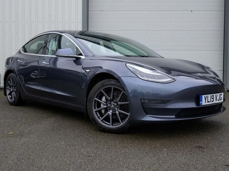 Grey Used 2019 Tesla Model 3 Standard Range Plus Sedan | £14,290 (Fair price) - Image 1/4