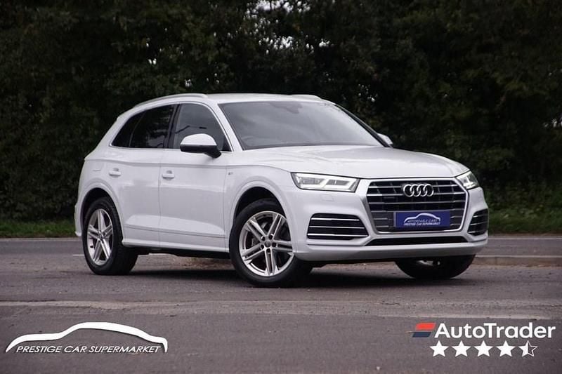 White Used 2019 Audi Q5 S-Line SUV | £21,999 (Super price) - Image 1/4