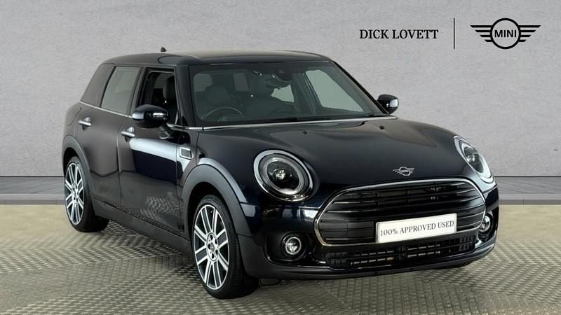 Blue/black Used 2021 Mini Cooper Clubman Exclusive Estate | £18,450 (A bit pricey) - Image 1/4
