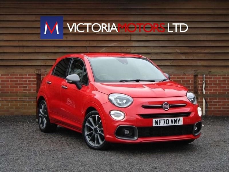 Red Used 2020 Fiat 500X Sport SUV | £10,995 (Fair price) - Image 1/4
