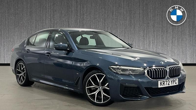 Used BMW 520 M Sport 181 HP (133 kW) 2023 Blue Sedan