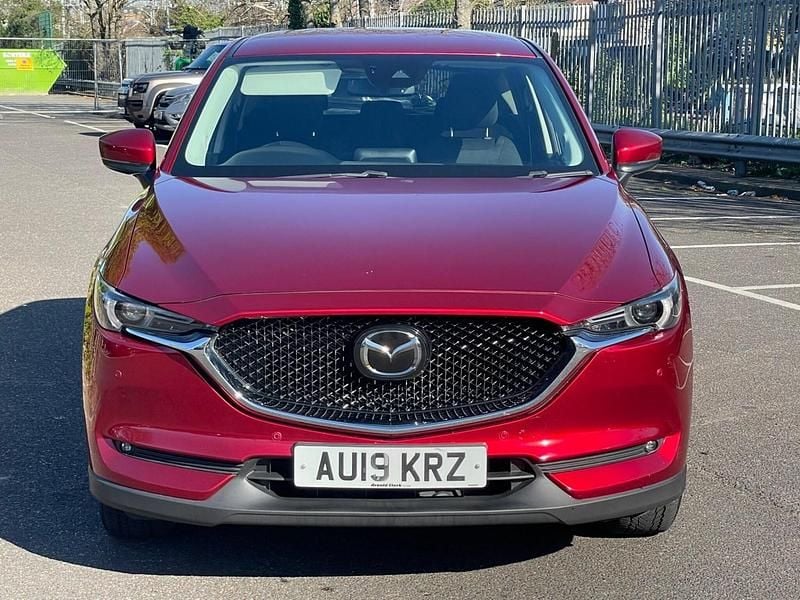 Begagnad Mazda CX-5 156 HK (114 kW) 2019 Röd SUV