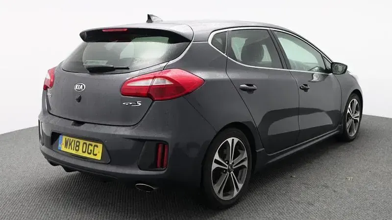 Used Kia Ceed GT-Line S 118 HP (86 kW) 2018 Dark gun metal Hatchback