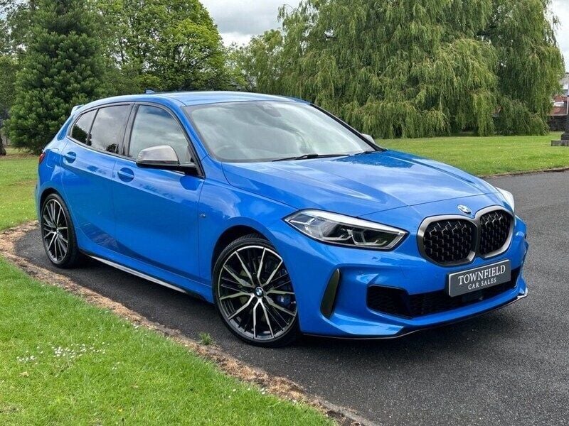 Blue Used 2020 BMW M135 Comfort Edition Hatchback | £22,995 (Good price) - Image 1/3