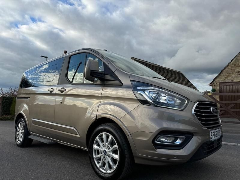 Silver Used 2018 Ford Tourneo Custom Titanium Van | £12,990 (Super price) - Image 1/4