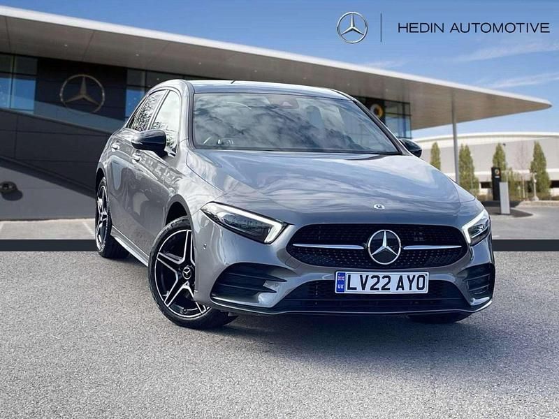 Used Mercedes A250 AMG Line Premium Plus 218 HP (160 kW) 2022 Grey Hatchback