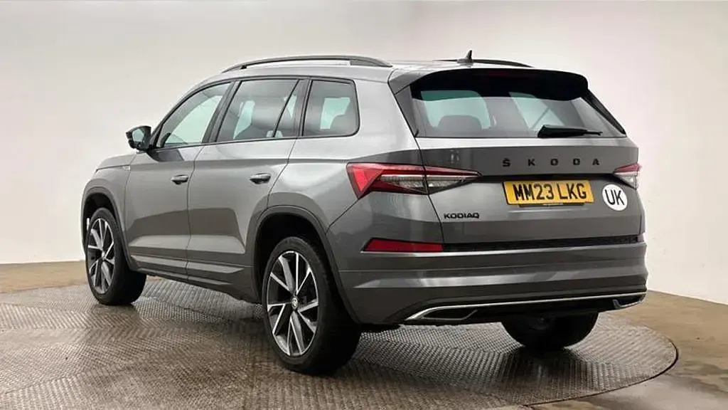 Used Skoda Kodiaq SportLine 150 HP (110 kW) 2023 Grey SUV