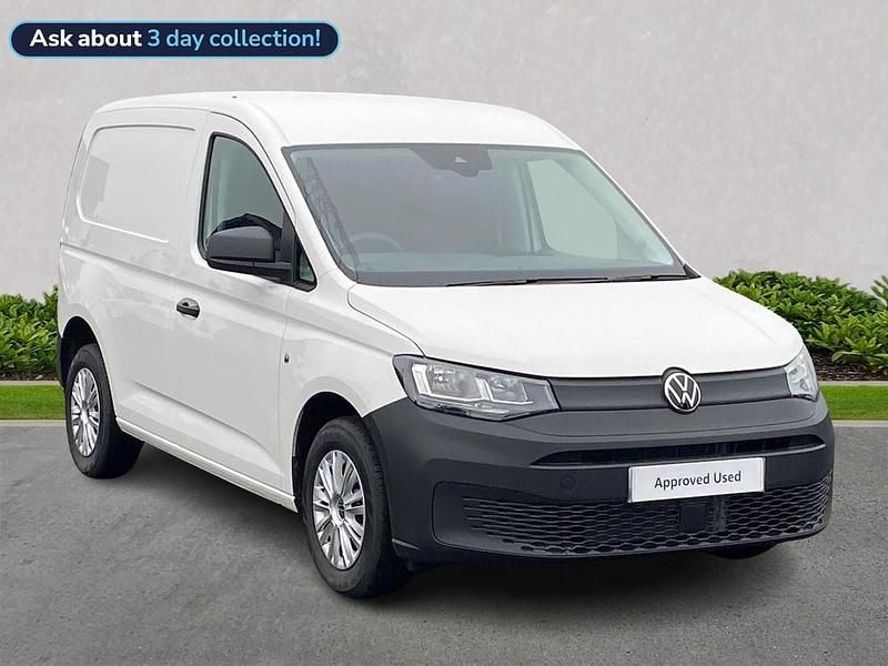 White New 2025 VW Caddy Business MPV | £23,899 (Expensive) - Image 1/4