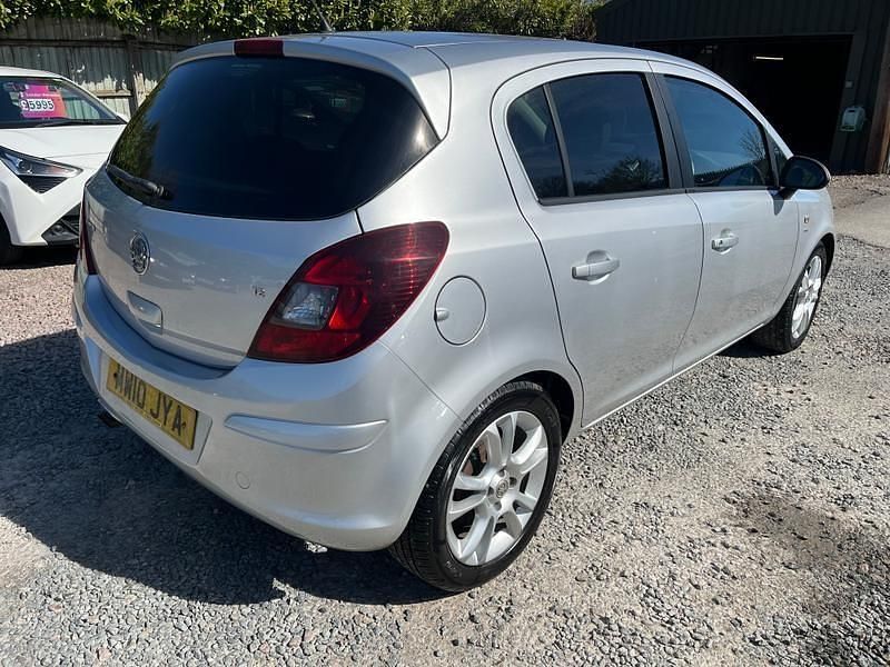 Used Vauxhall Corsa 85 HP (62 kW) 2010 Silver Hatchback