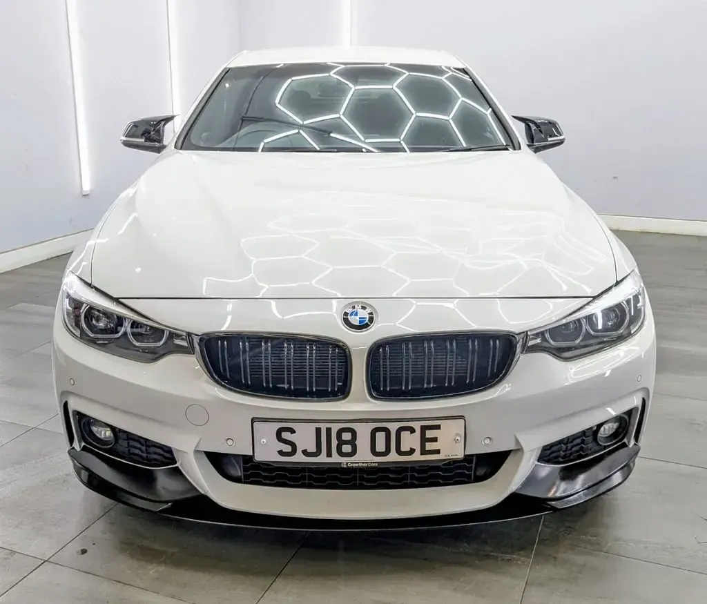 Used BMW 420 M Sport 190 HP (139 kW) 2018 White Coupe