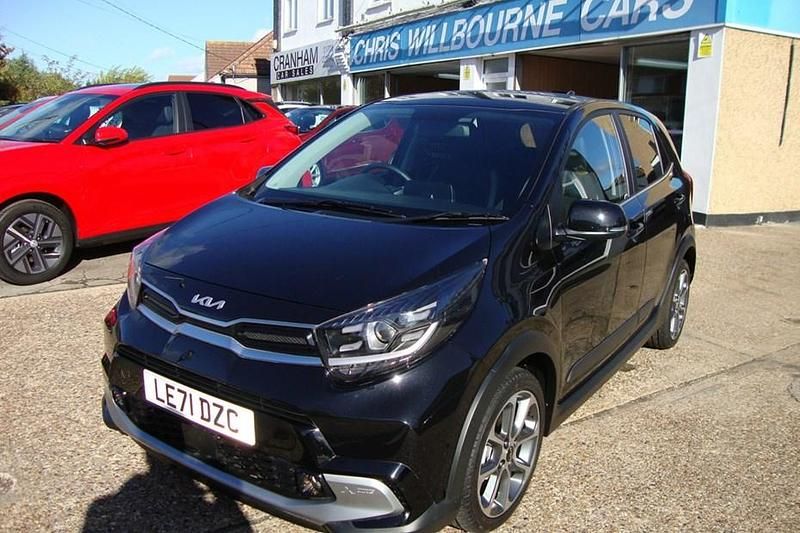 Midnight black metallic Used 2022 Kia Picanto X-Line Hatchback | £13,495 - Image 1/1