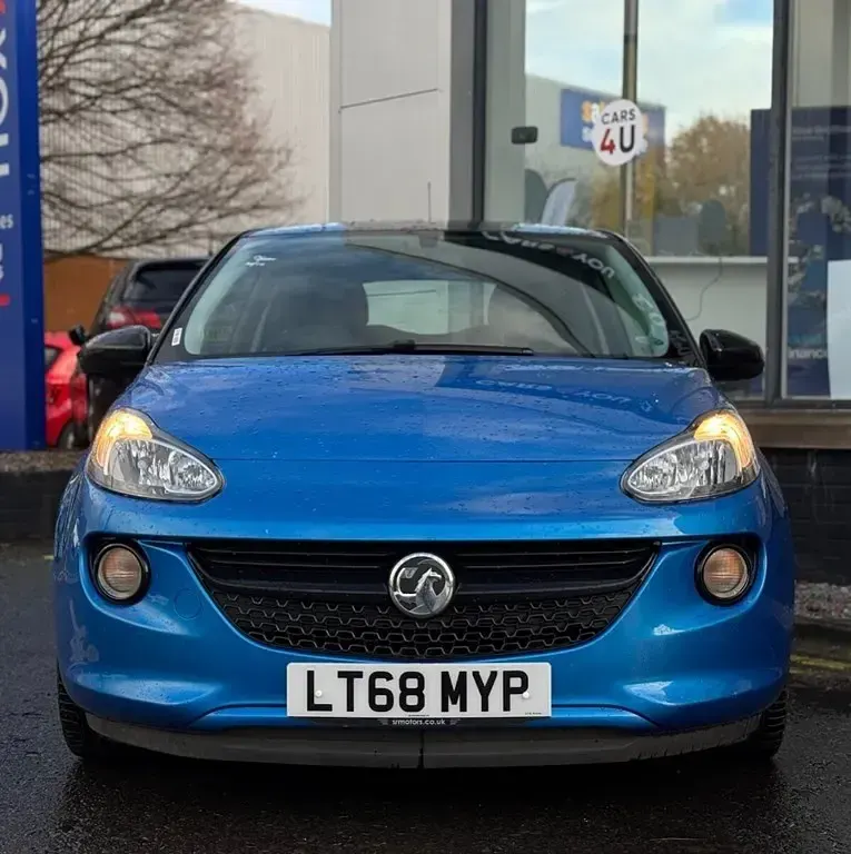 Used Vauxhall Adam 70 HP (51 kW) 2018 Blue Hatchback