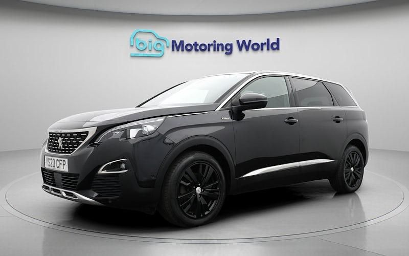 Used Peugeot 5008 GT-line 131 HP (96 kW) 2020 Black Estate
