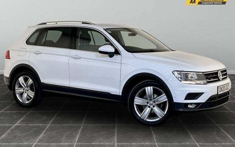 White Used 2020 VW Tiguan Match SUV | £10,695 (Fair price) - Image 1/2