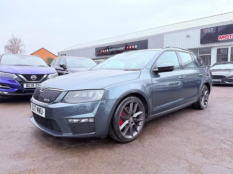 Grey Used 2017 Skoda Octavia vRS Estate | £9,275 (Fair price) - Image 1/4