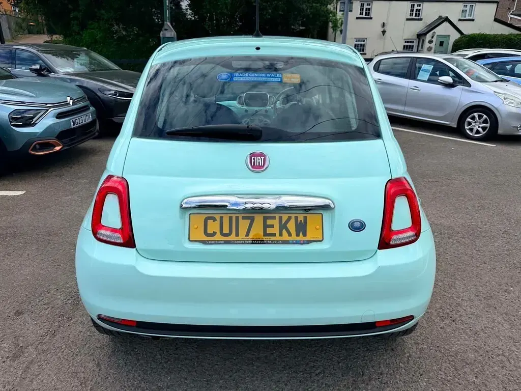 Used Fiat 500 Pop 69 HP (50 kW) 2017 Green Hatchback