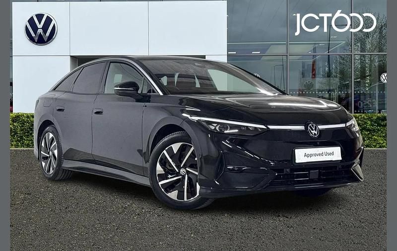 Black Used 2024 VW ID.7 Pro Sedan | £34,000 (A bit pricey) - Image 1/4