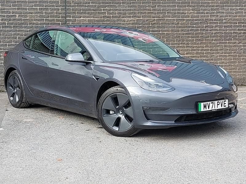 Grey Used 2021 Tesla Model 3 Long Range AWD Sedan | £22,498 (A bit pricey) - Image 1/4