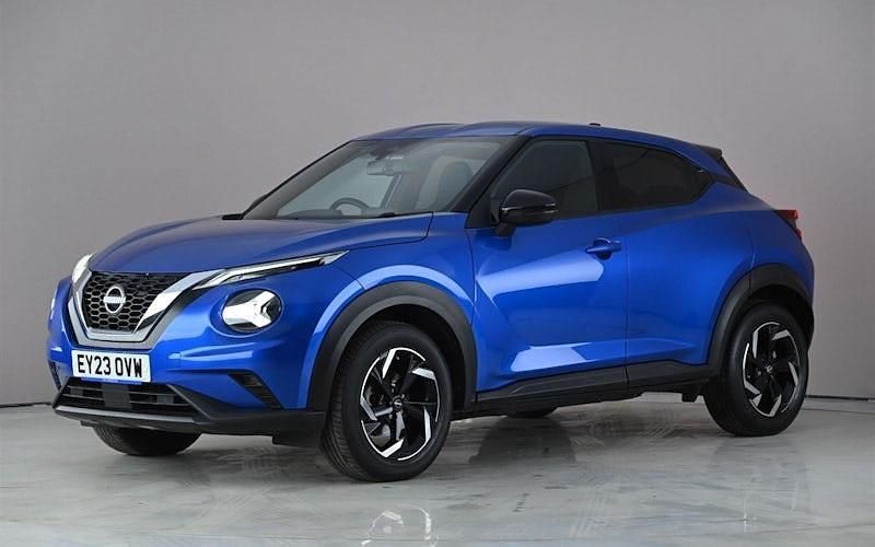 Used Nissan Juke N-Connecta 114 HP (83 kW) 2023 Blue SUV