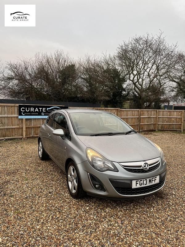 Used Vauxhall Corsa 100 HP (73 kW) 2013 Silver Hatchback