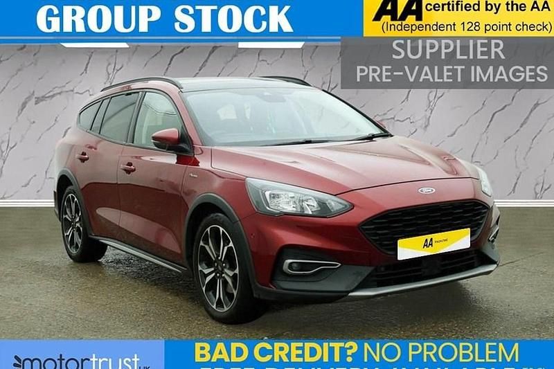Used Ford Focus Active X 150 HP (110 kW) 2019 Red Estate