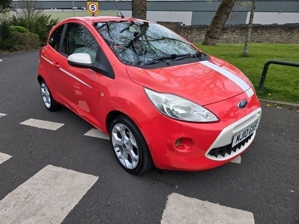 Red Used 2010 Ford Ka Zetec Hatchback | £2,199 (Fair price) - Image 1/4