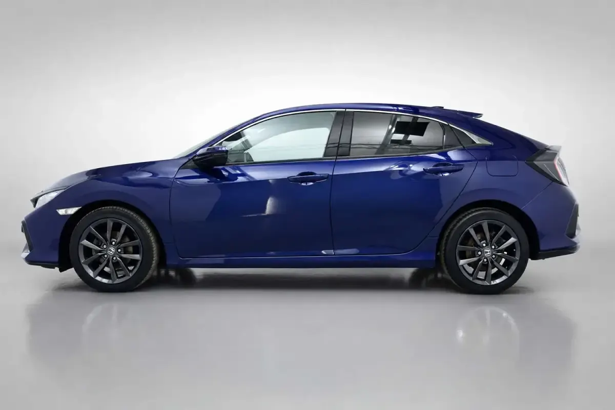 Used Honda Civic SR 126 HP (92 kW) 2021 Blue Hatchback