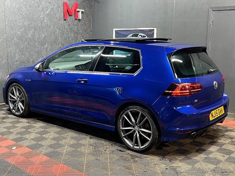 Used VW Golf VII R 300 HP (220 kW) 2015 Blue Hatchback