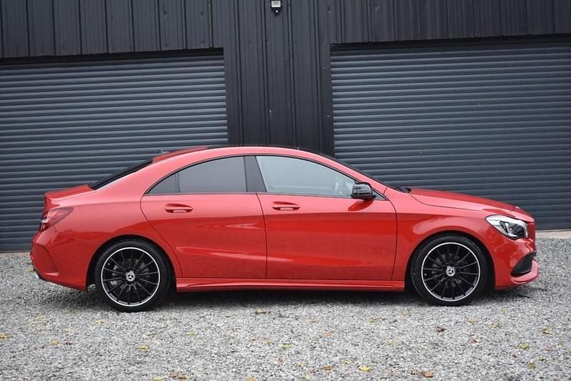 Used Mercedes CLA200 AMG line 2019 Red Sedan