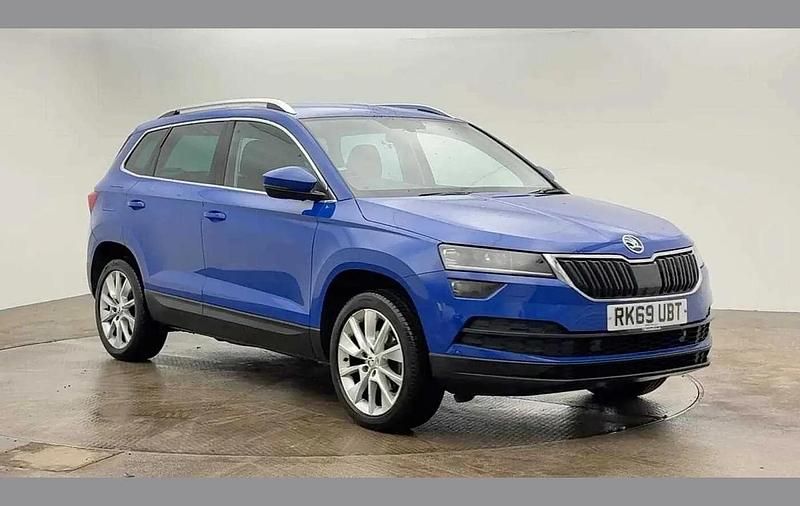 Used Skoda Karoq SE L 147 HP (108 kW) 2019 Energy blue SUV