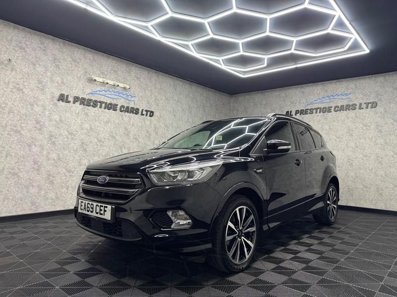Black Used 2019 Ford Kuga ST-Line SUV | £9,499 (Fair price) - Image 1/4