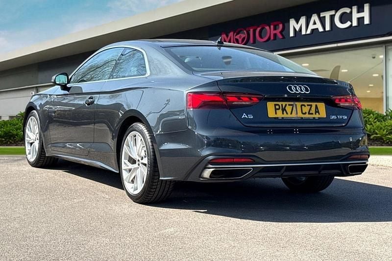 Used Audi A5 Sport 245 HP (180 kW) 2021 Grey Coupe