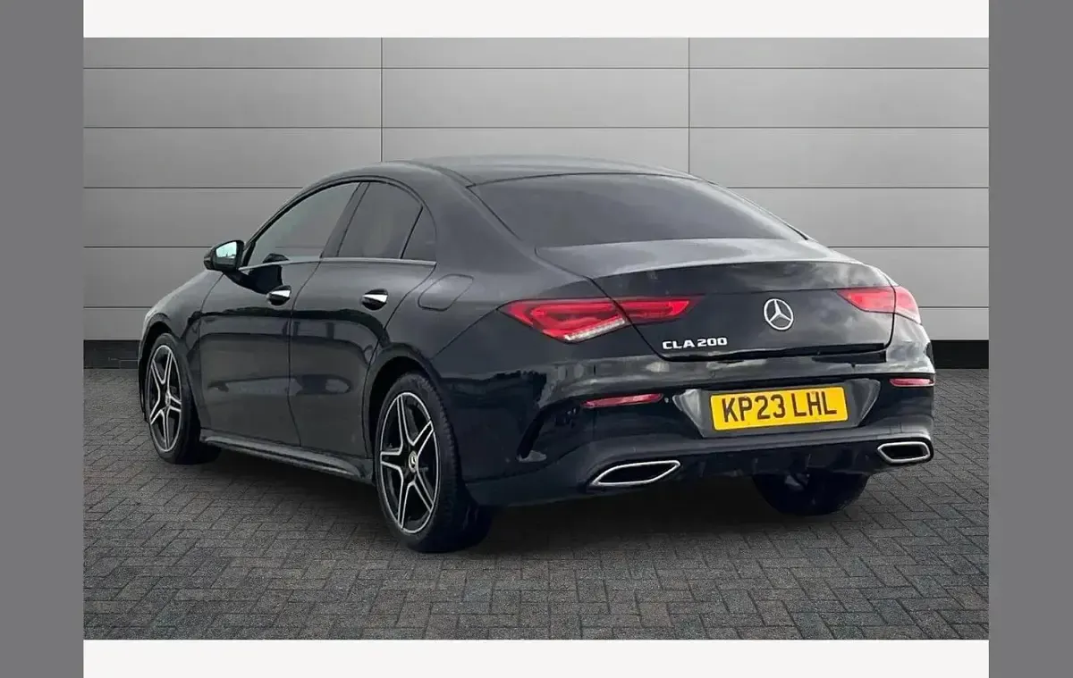 Used Mercedes CLA200 AMG Line Premium 161 HP (118 kW) 2023 Black Coupe