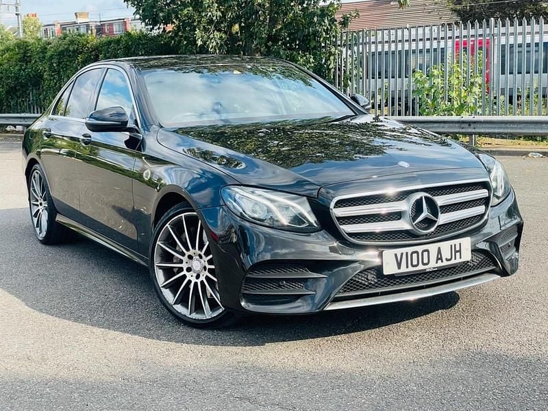Black Used 2016 Mercedes E350 AMG line Sedan | £15,275 (Fair price) - Image 1/4