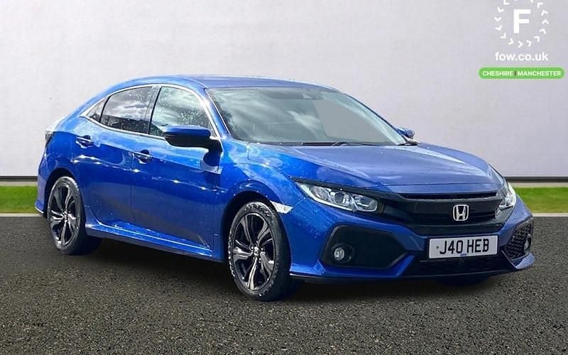 Blue Used 2018 Honda Civic SR Hatchback | £14,799 (Fair price) - Image 1/4