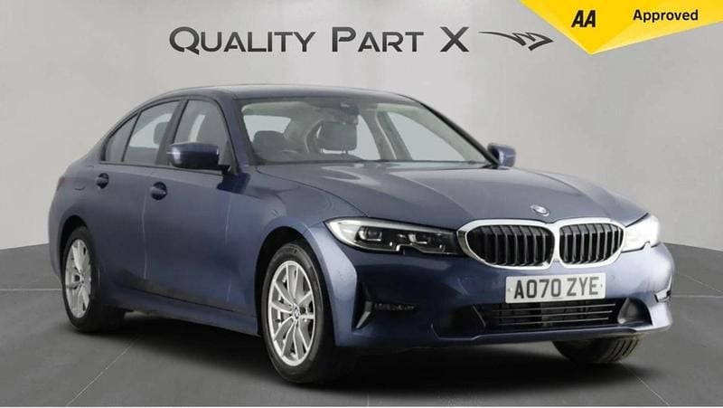 Blue Used 2020 BMW 330e Comfort Edition Sedan | £10,996 (Good price) - Image 1/4