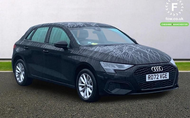 Used Audi A3 Sportback 150 HP (110 kW) 2022 Black Hatchback