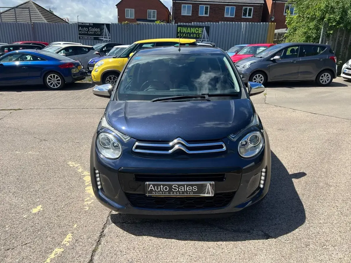 Used Citroën C1 Flair 82 HP (60 kW) 2017 Blue Hatchback