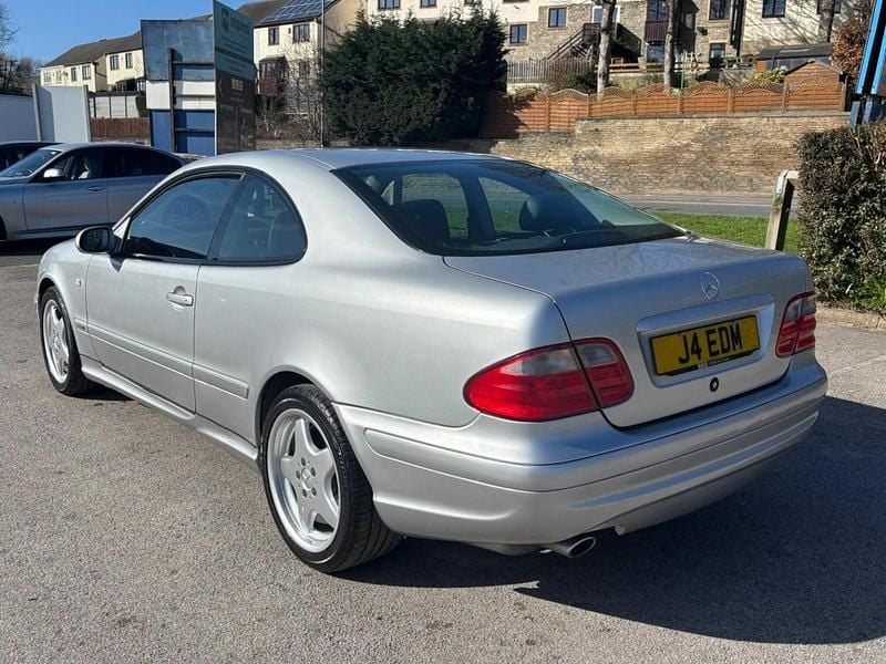 Used Mercedes CLK320 1998 Silver Coupe
